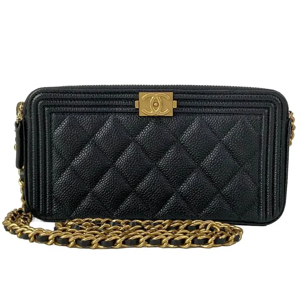 Chanel Boy Chanel / Matelasse Other Style Wallet A84069